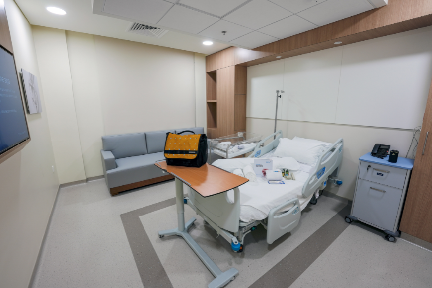 Mediclinic Welcare Hospital Dubai maternity room